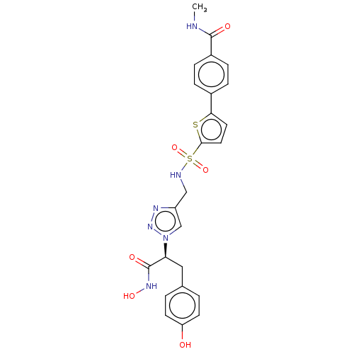 Chemical structure of BindingDB Monomer ID 661064