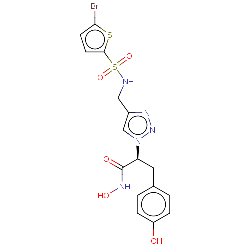 Chemical structure of BindingDB Monomer ID 661067
