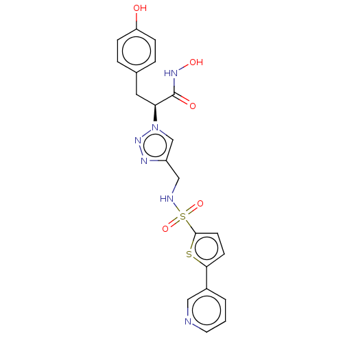 Chemical structure of BindingDB Monomer ID 661082