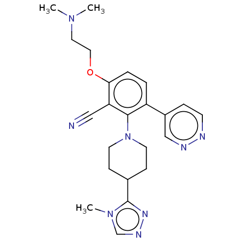 Chemical structure of BindingDB Monomer ID 661174