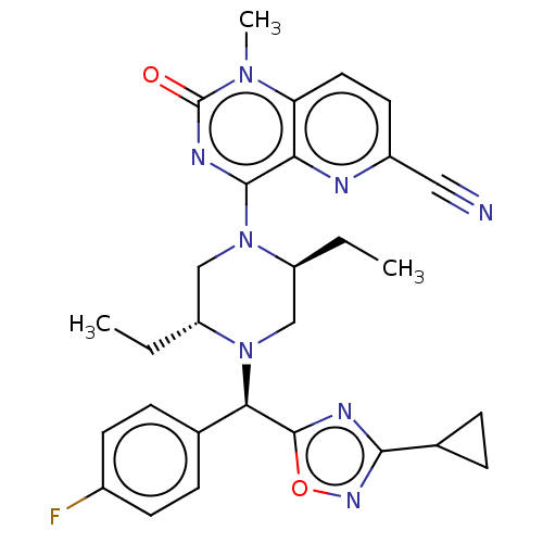 Chemical structure of BindingDB Monomer ID 662084
