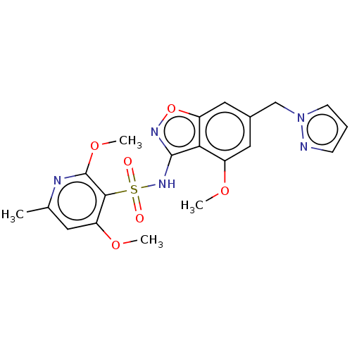 Chemical structure of BindingDB Monomer ID 662986