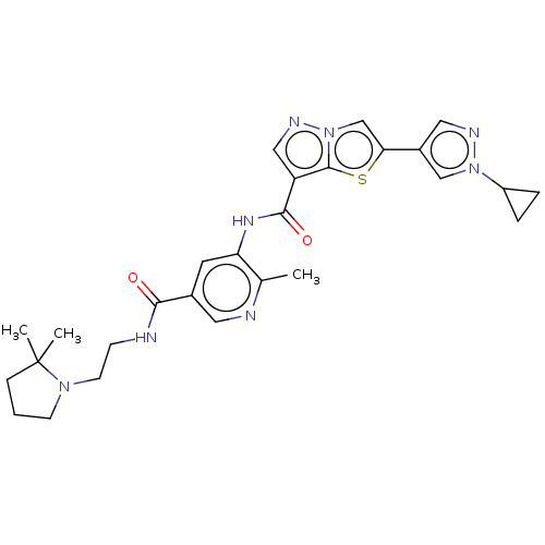 Chemical structure of BindingDB Monomer ID 663930