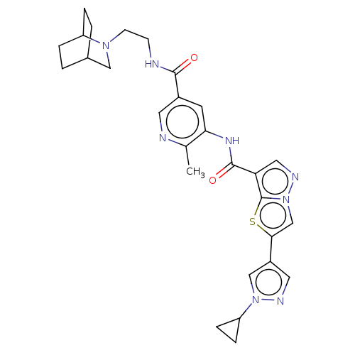 Chemical structure of BindingDB Monomer ID 664100