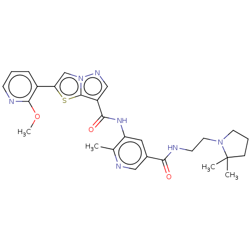 Chemical structure of BindingDB Monomer ID 664145