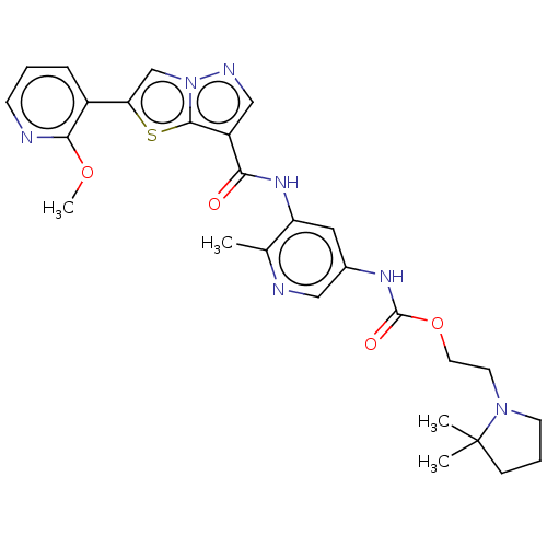 Chemical structure of BindingDB Monomer ID 664173