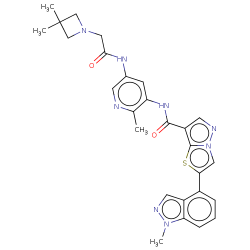 Chemical structure of BindingDB Monomer ID 664204