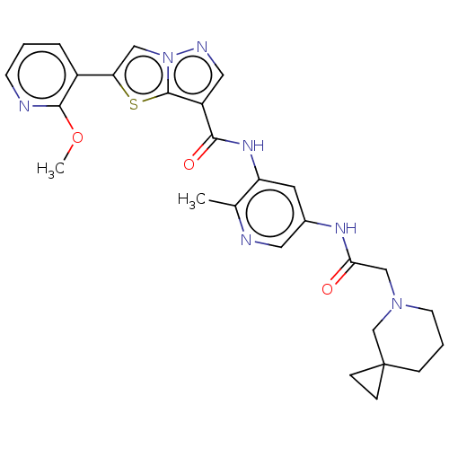 Chemical structure of BindingDB Monomer ID 664238