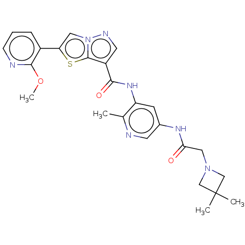Chemical structure of BindingDB Monomer ID 664286