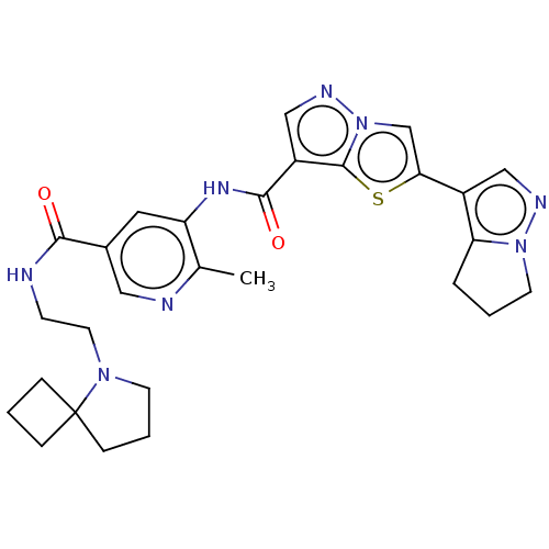 Chemical structure of BindingDB Monomer ID 664378