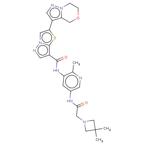 Chemical structure of BindingDB Monomer ID 664393