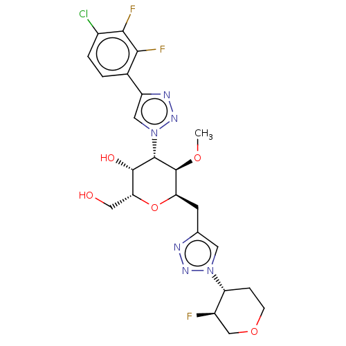 Chemical structure of BindingDB Monomer ID 664518