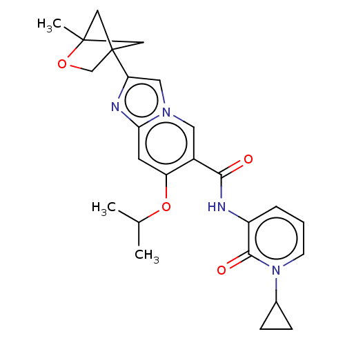 Chemical structure of BindingDB Monomer ID 665704