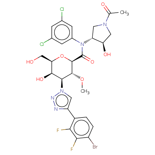 Chemical structure of BindingDB Monomer ID 667964