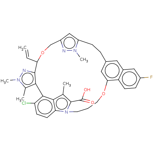 Chemical structure of BindingDB Monomer ID 668461