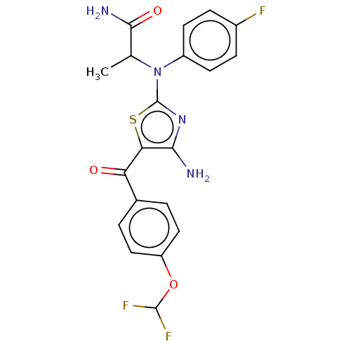 Chemical structure of BindingDB Monomer ID 668692