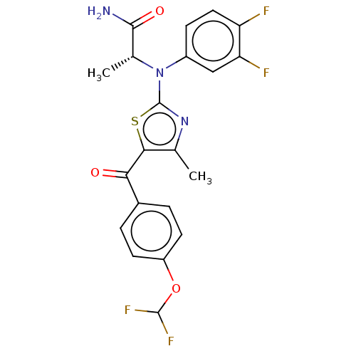 Chemical structure of BindingDB Monomer ID 668726