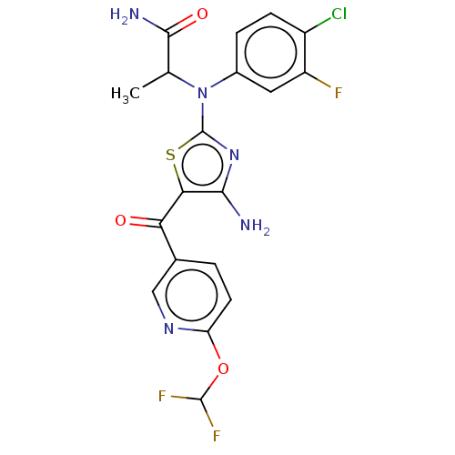 Chemical structure of BindingDB Monomer ID 668876