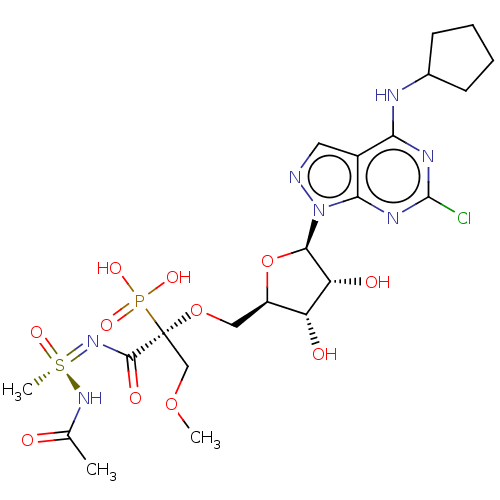 Chemical structure of BindingDB Monomer ID 670401