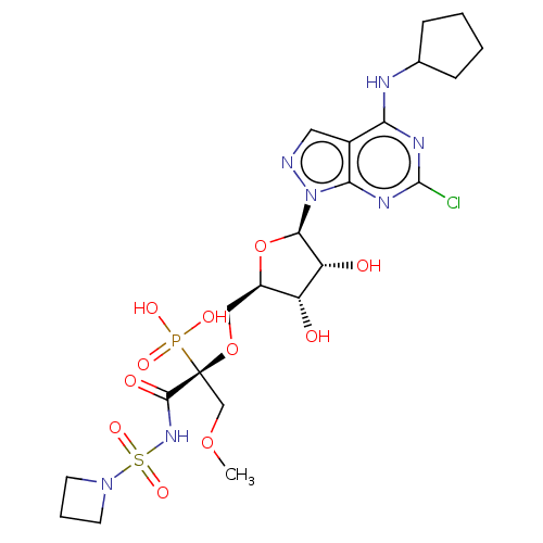 Chemical structure of BindingDB Monomer ID 670946