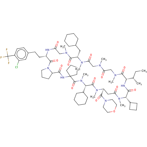 Chemical structure of BindingDB Monomer ID 671773