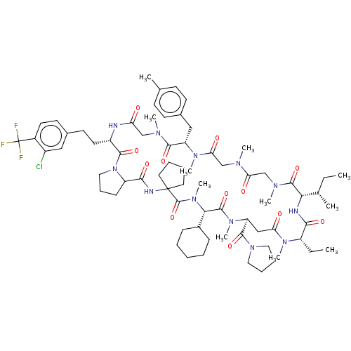 Chemical structure of BindingDB Monomer ID 672599