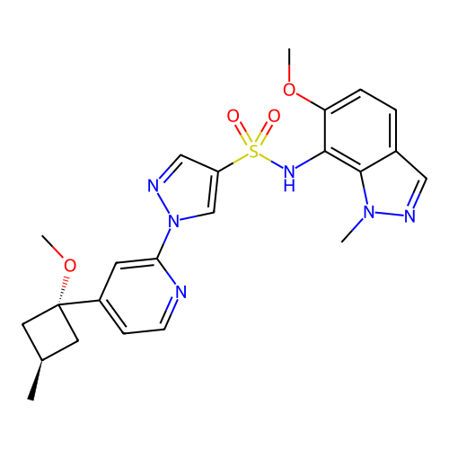 Chemical structure of BindingDB Monomer ID 674054