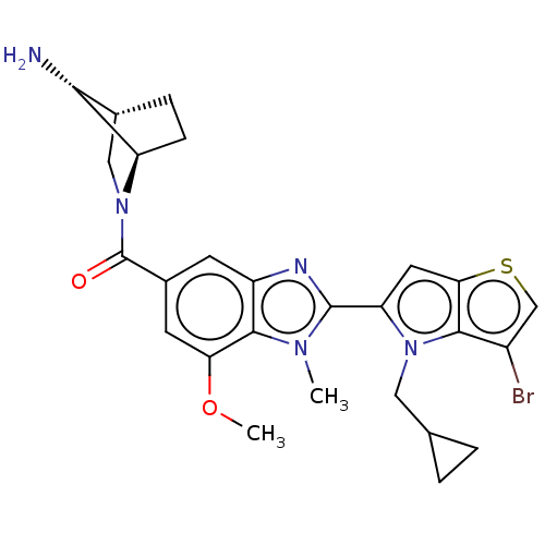 Chemical structure of BindingDB Monomer ID 674513