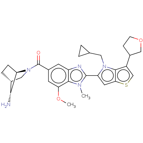 Chemical structure of BindingDB Monomer ID 674524