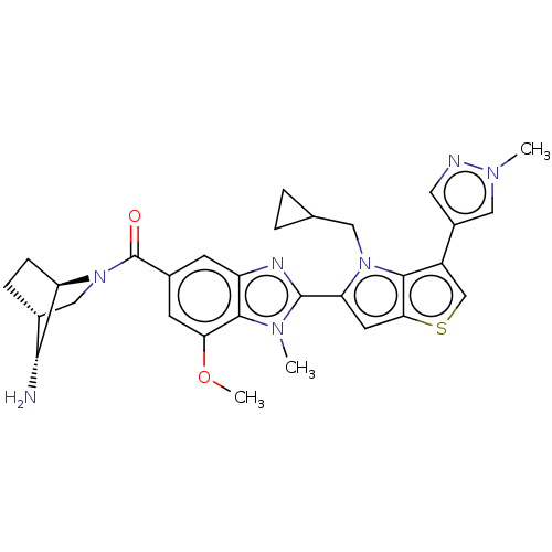Chemical structure of BindingDB Monomer ID 674544