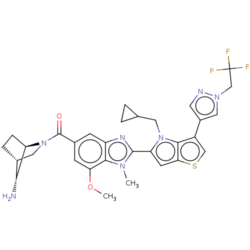 Chemical structure of BindingDB Monomer ID 674554