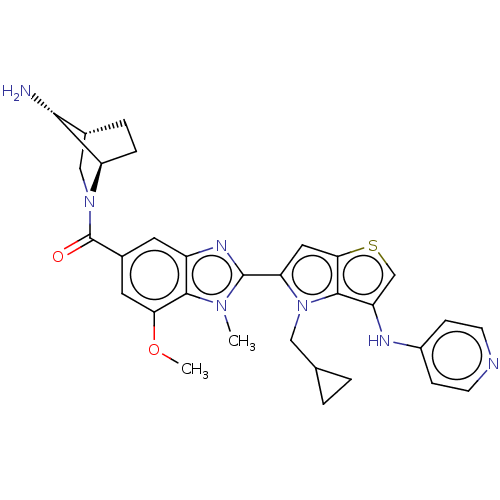 Chemical structure of BindingDB Monomer ID 674561