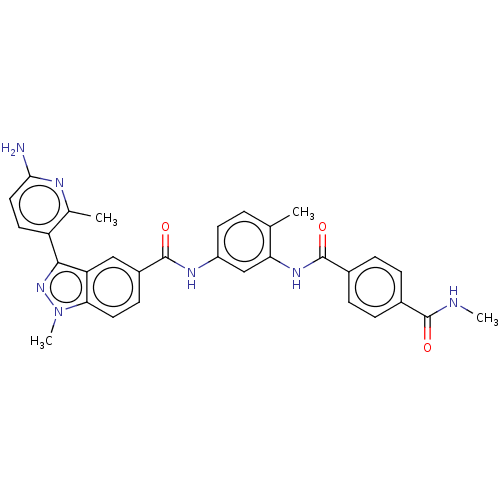 Chemical structure of BindingDB Monomer ID 674574