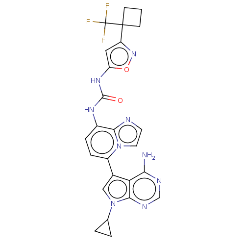 Chemical structure of BindingDB Monomer ID 674996
