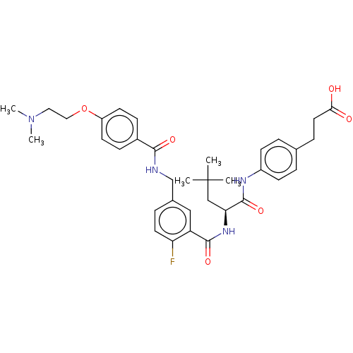 Chemical structure of BindingDB Monomer ID 694538