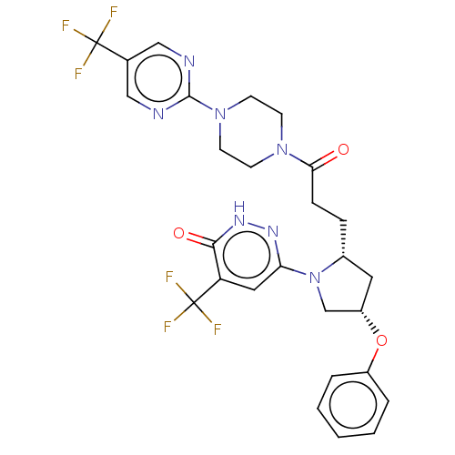 Chemical structure of BindingDB Monomer ID 694609