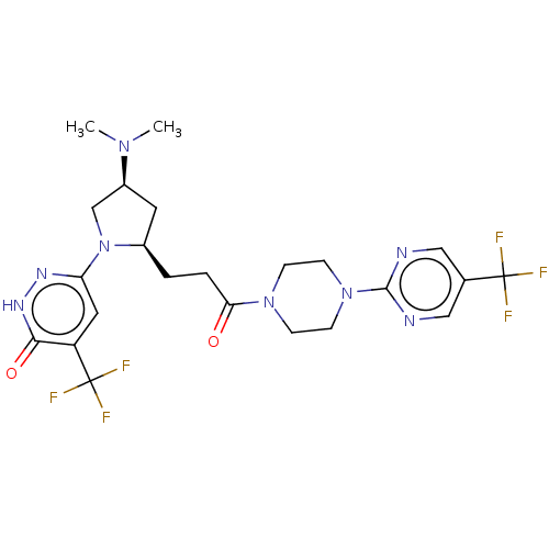 Chemical structure of BindingDB Monomer ID 694619
