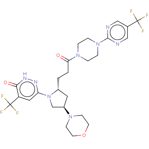 Chemical structure of BindingDB Monomer ID 694620