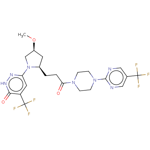 Chemical structure of BindingDB Monomer ID 694621