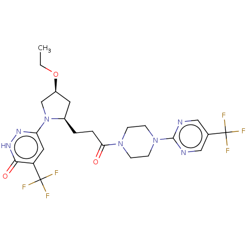 Chemical structure of BindingDB Monomer ID 694623