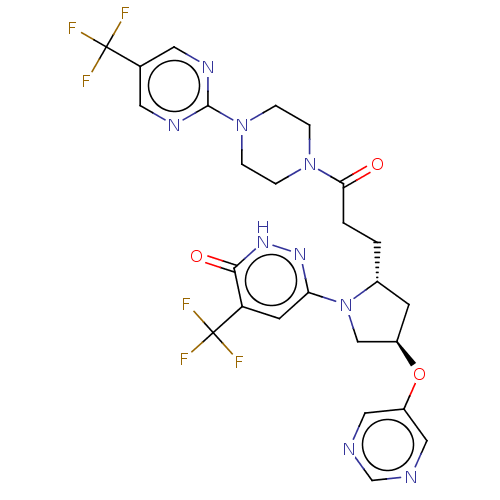 Chemical structure of BindingDB Monomer ID 694636