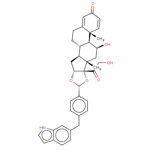 Chemical structure of BindingDB Monomer ID 696509