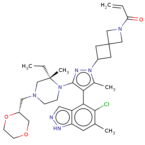Chemical structure of BindingDB Monomer ID 698452