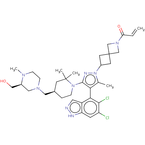 Chemical structure of BindingDB Monomer ID 698642