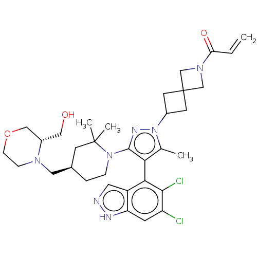 Chemical structure of BindingDB Monomer ID 698708