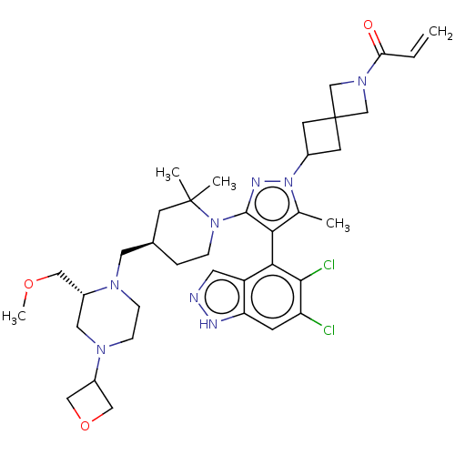 Chemical structure of BindingDB Monomer ID 698742