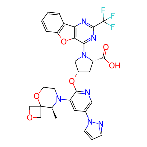 Chemical structure of BindingDB Monomer ID 700819