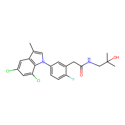 Chemical structure of BindingDB Monomer ID 702909