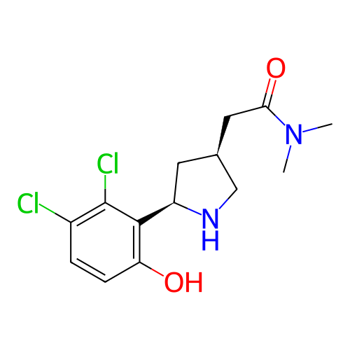 Chemical structure of BindingDB Monomer ID 703024