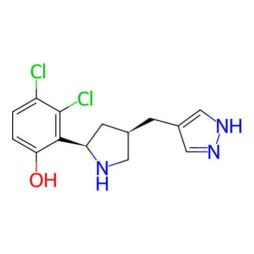 Chemical structure of BindingDB Monomer ID 703037